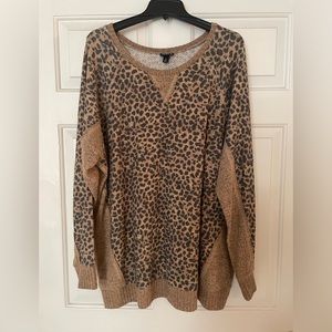 Torrid leopard sweater